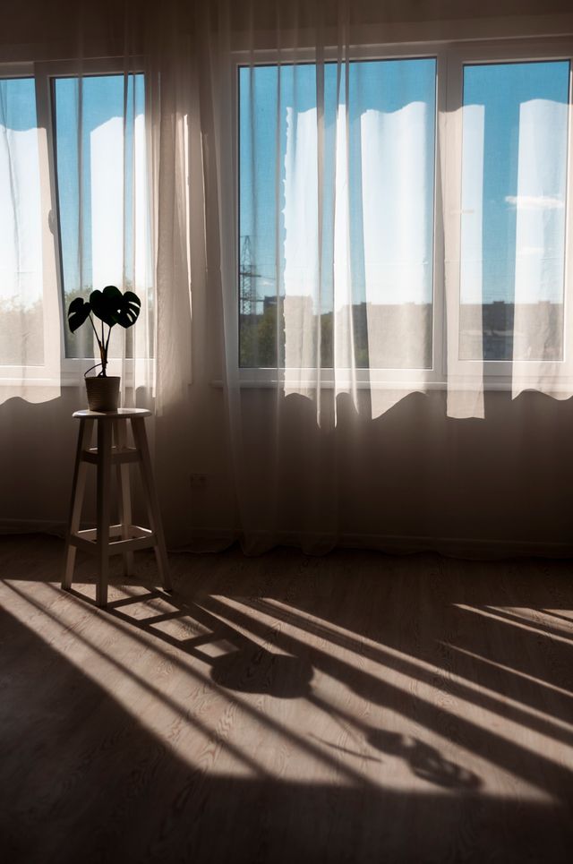 Sheer Linen Drapery