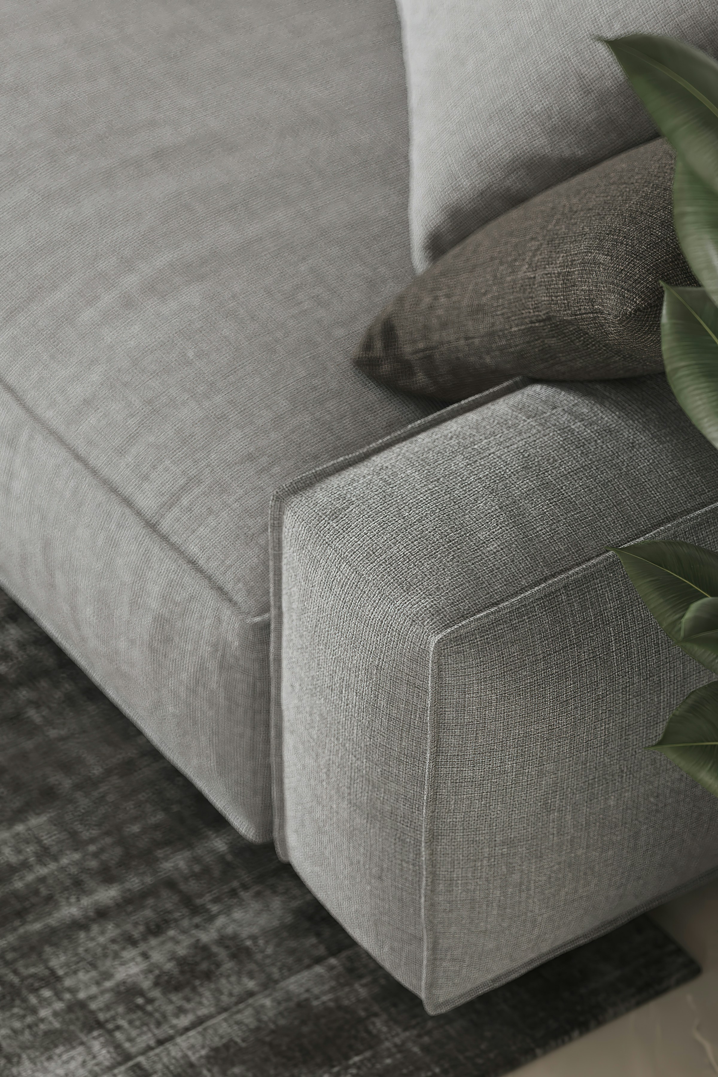 Textured Linen Upholstery